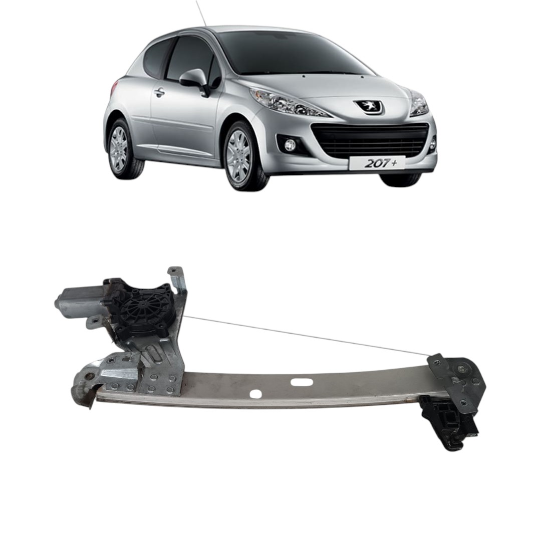 Máquina Vidro Elétrica Traseira Direita Peugeot 207 09/14