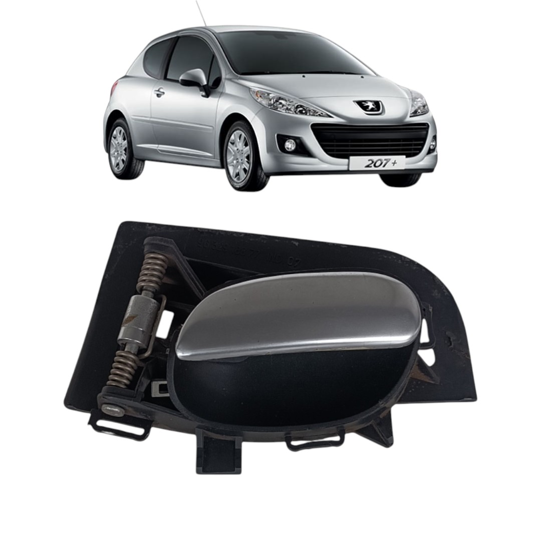 Maçaneta Interna Traseira Direita Peugeot 207 2007 2012