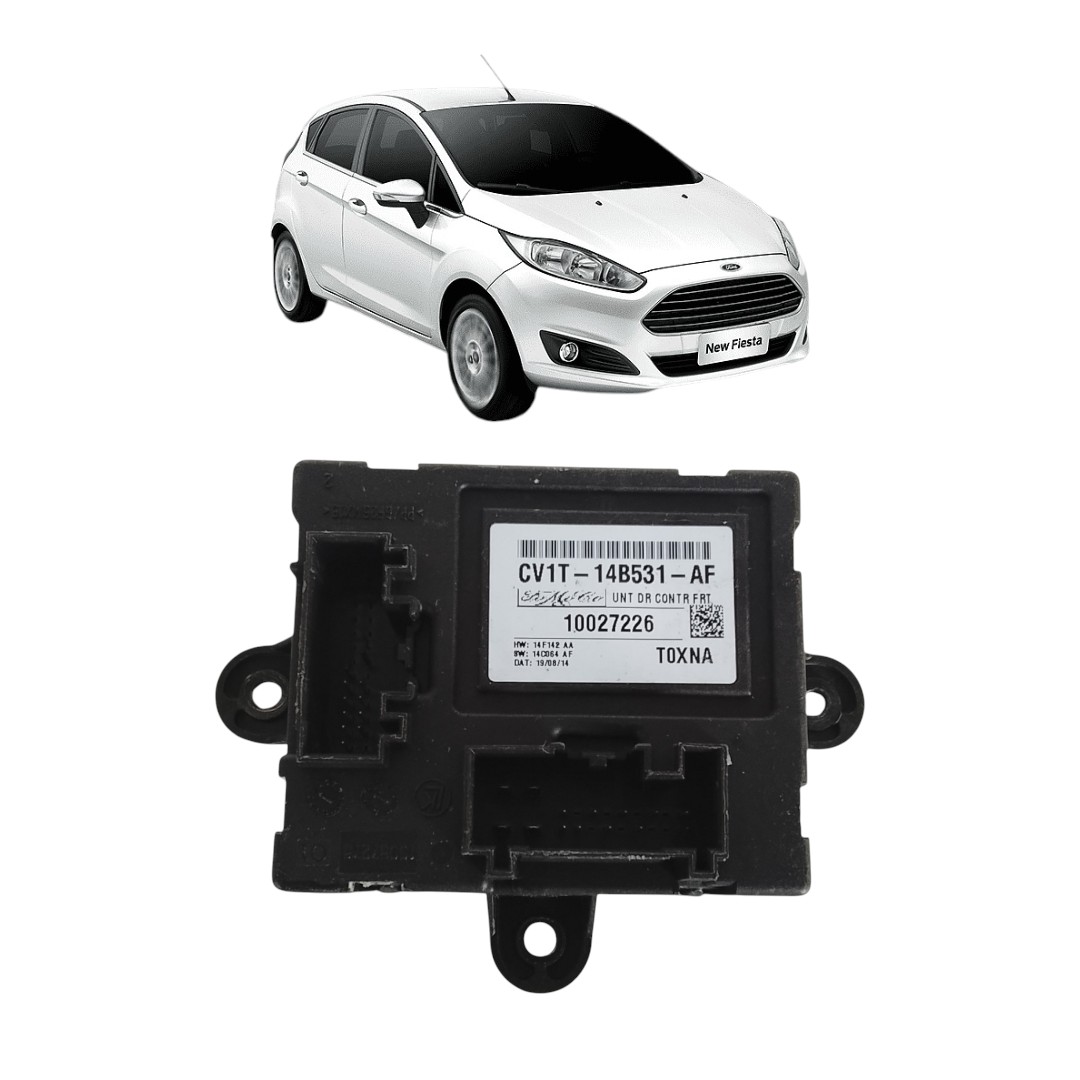 Módulo Porta Dianteiro Esquerdo Ford Fiesta 2014 2019