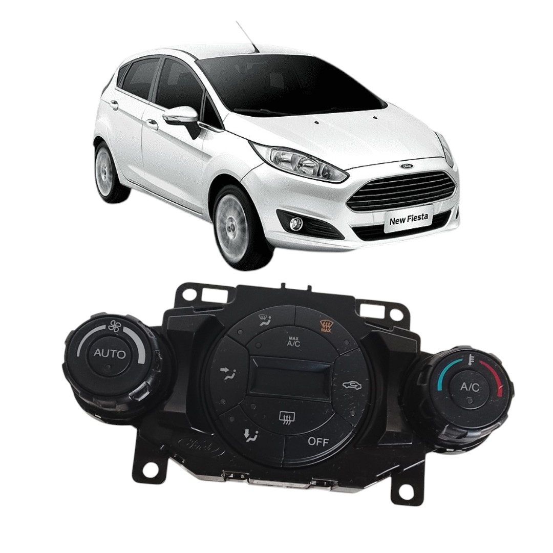 comando ar condicionado Ford fiesta 2013 2019