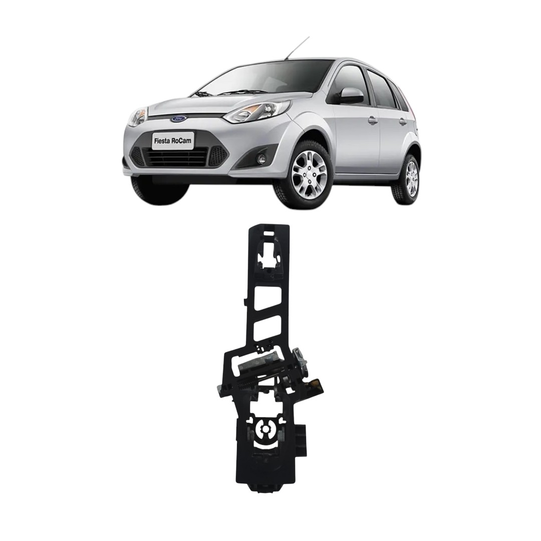 Suporte Maçaneta Traseiro Direito Externa Ford Fiesta 14/20 Traseira