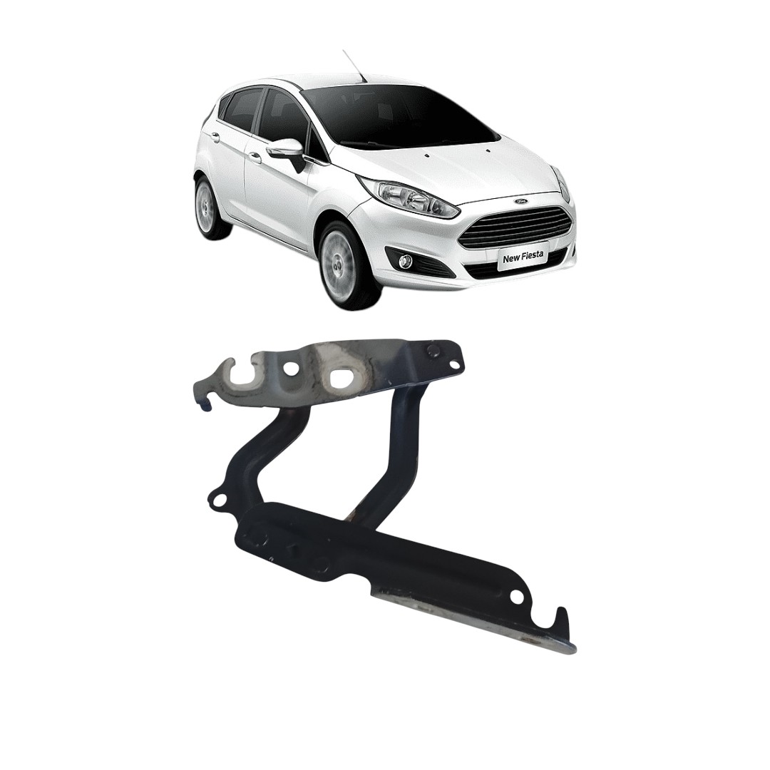 dobradiça capô direito Ford fiesta 2011 2019