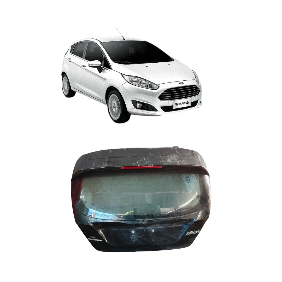 tampa traseira c/detalhe Ford fiesta 2014 2015