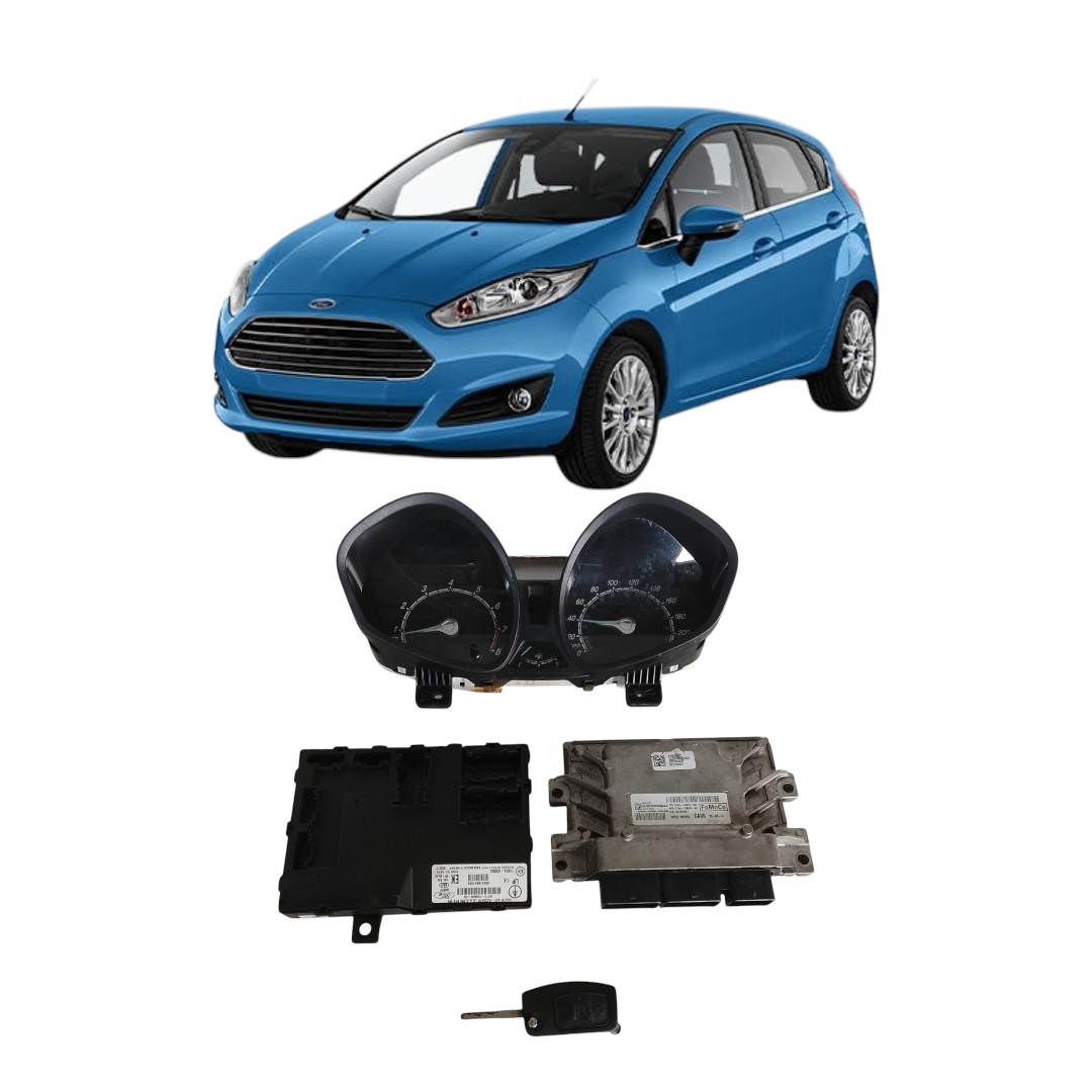 kit code s/ miolo ignição Ford fiesta 2014 2015