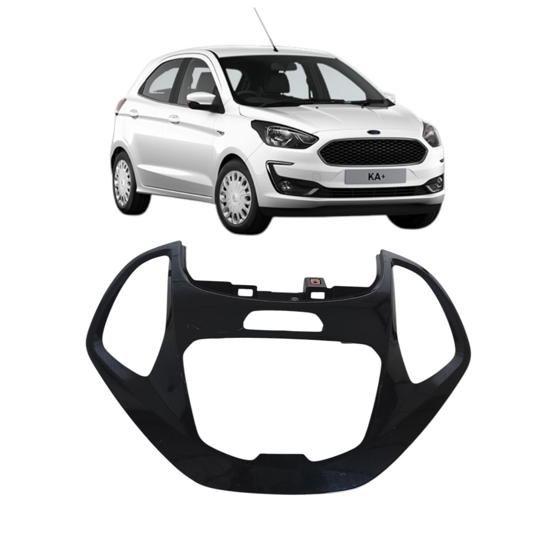 Moldura Painel Central Ford Ka 2013 2020 Preto