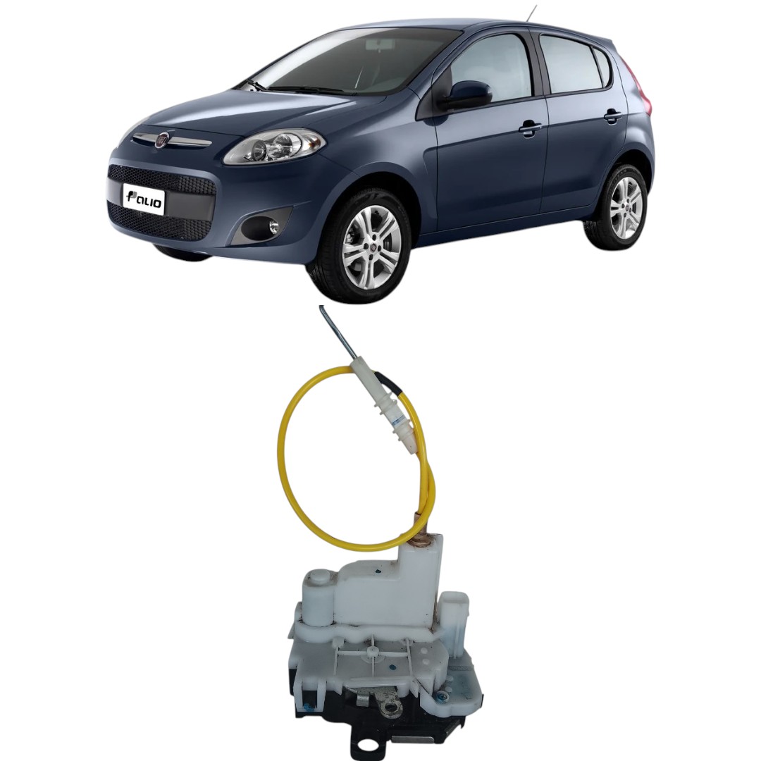 fechadura porta traseira esquerda Fiat Palio 2012 2017