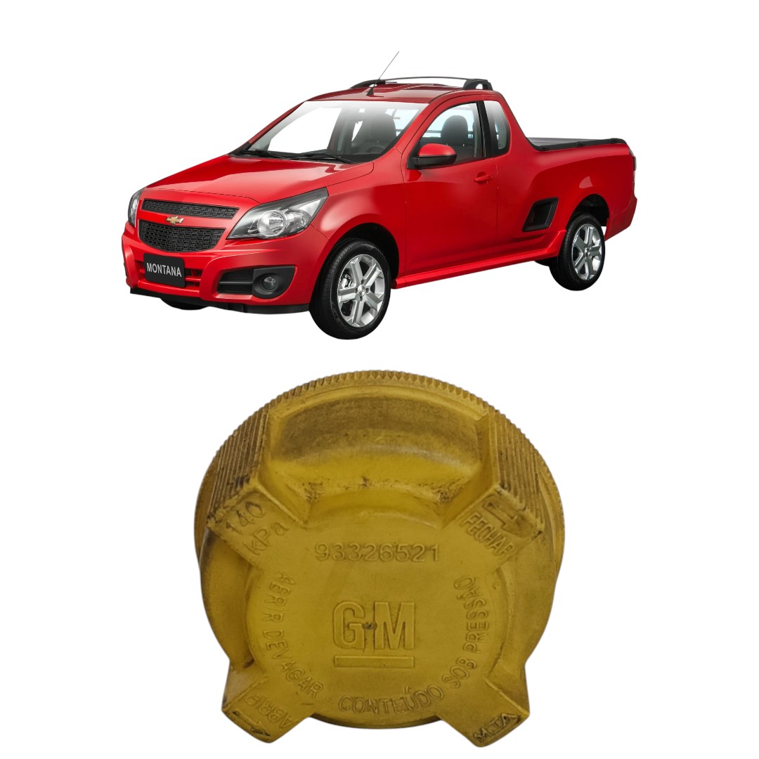 Tampa Reservatório água Radiador Chevrolet Montana 2016