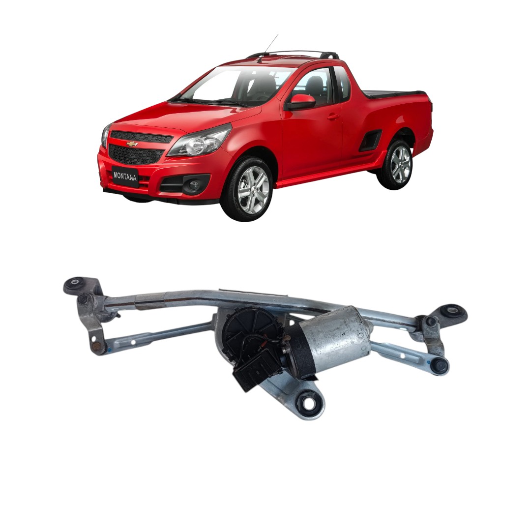 Máquina Limpador Parabrisa Dianteiro Chevrolet Montana 12/14