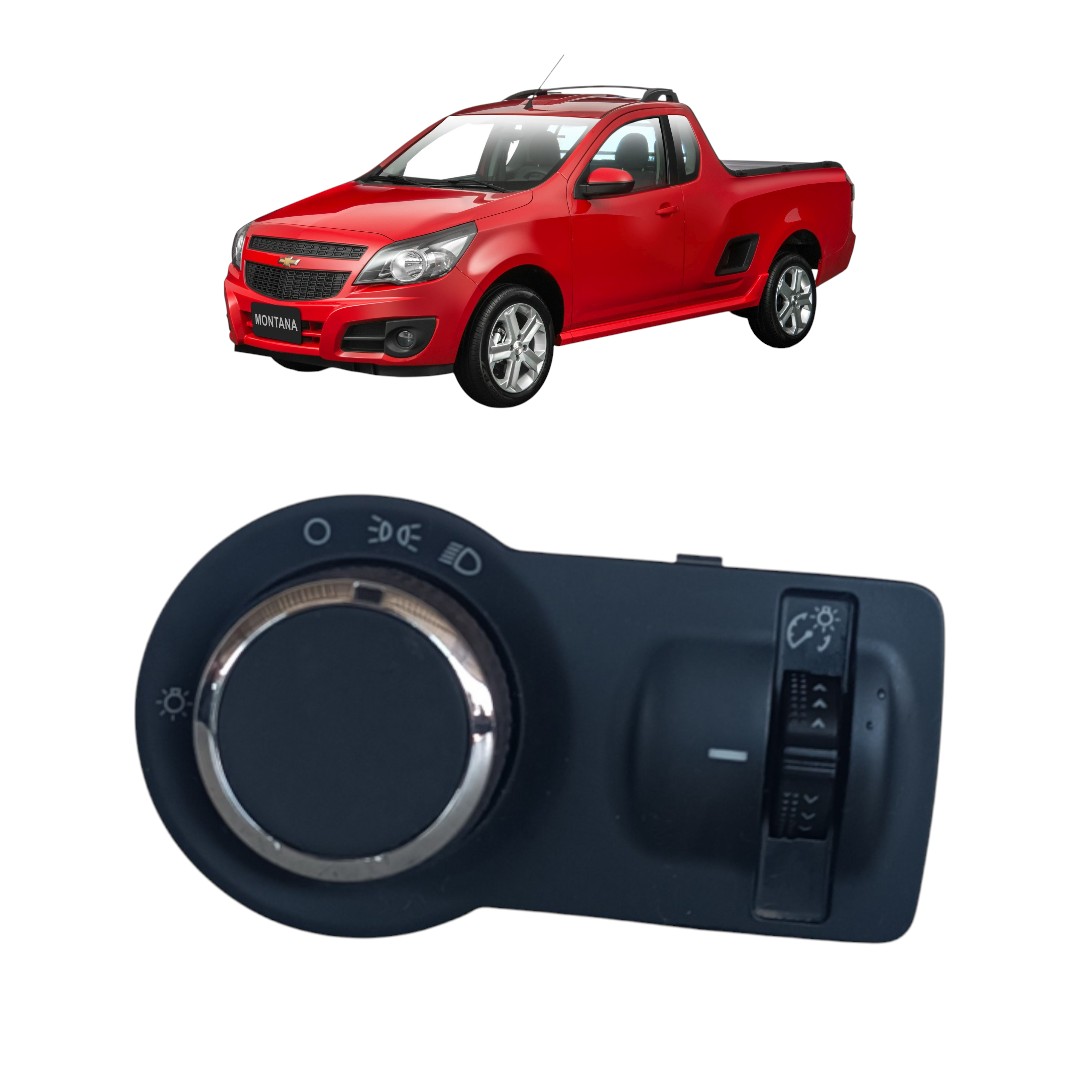 Botão Comando Faróis Chevrolet montana 2017 2019