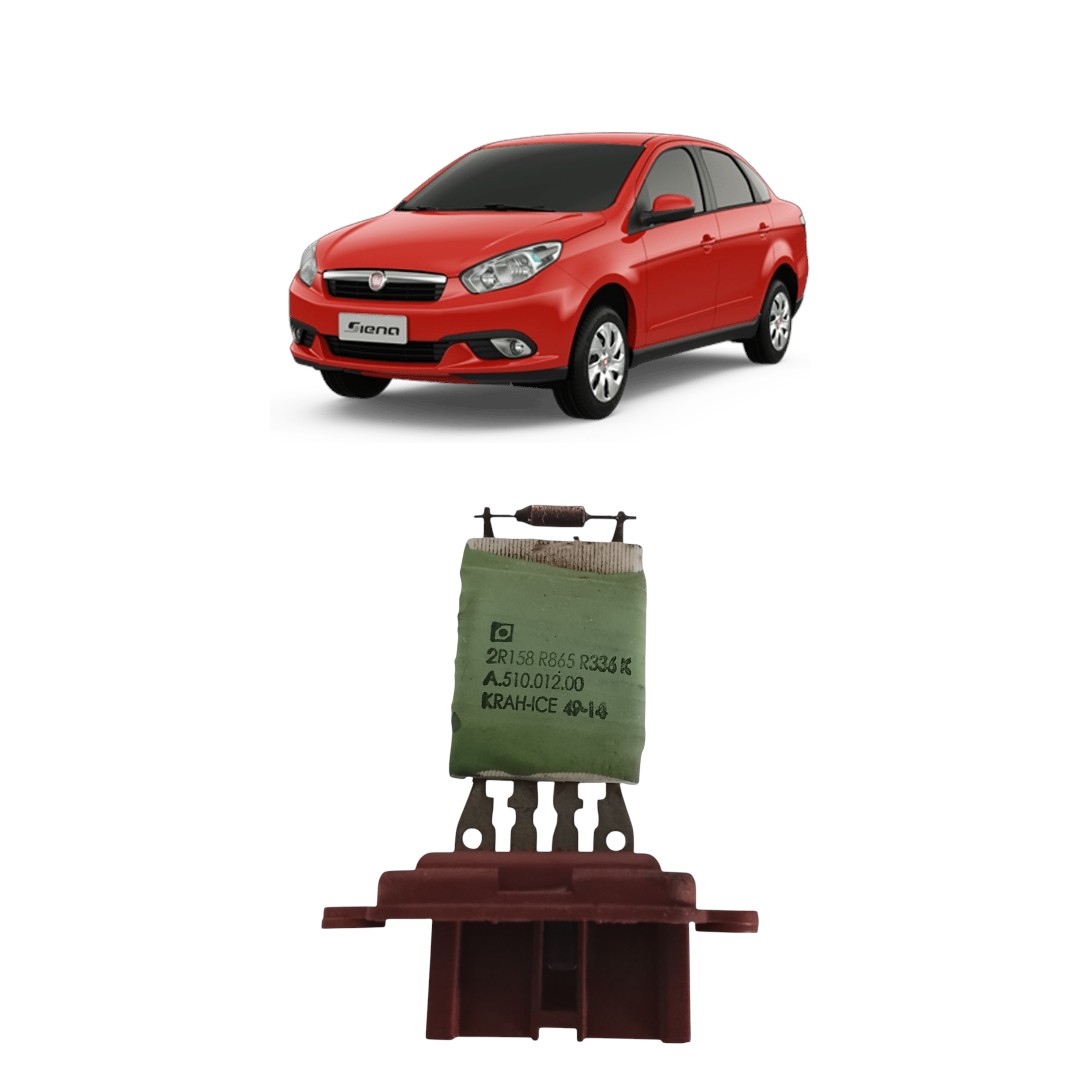 Resistência Ar Condicionado Fiat Siena Attractive 2014 2015