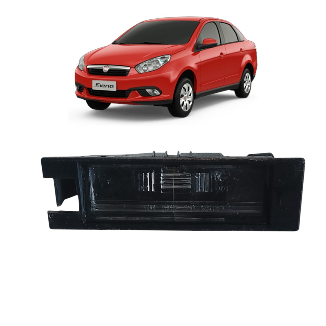 luz placa Fiat Siena attractive 2014 2015