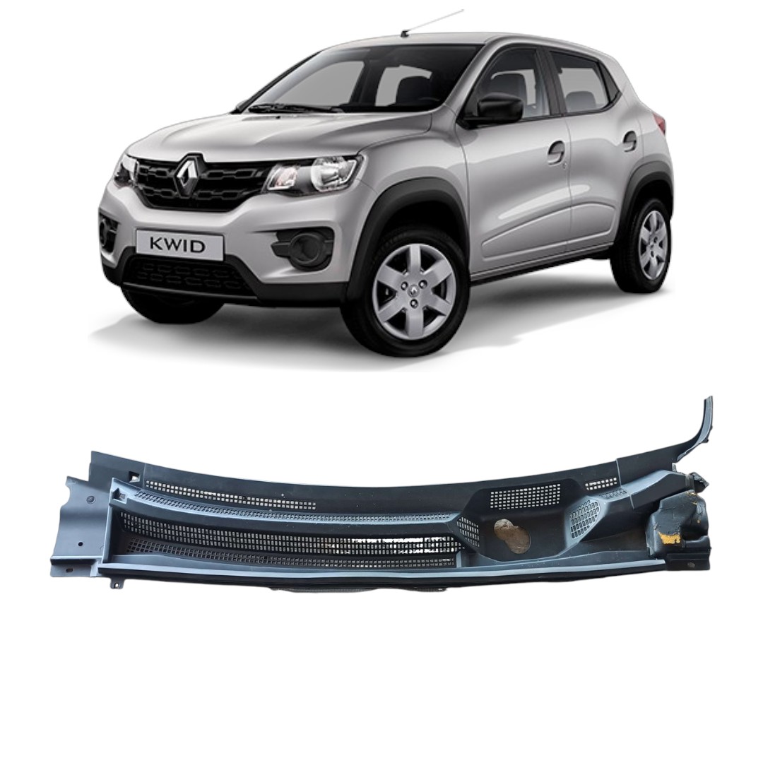 Grade Churrasqueira Renault Kwid 2017 2020 Cinza