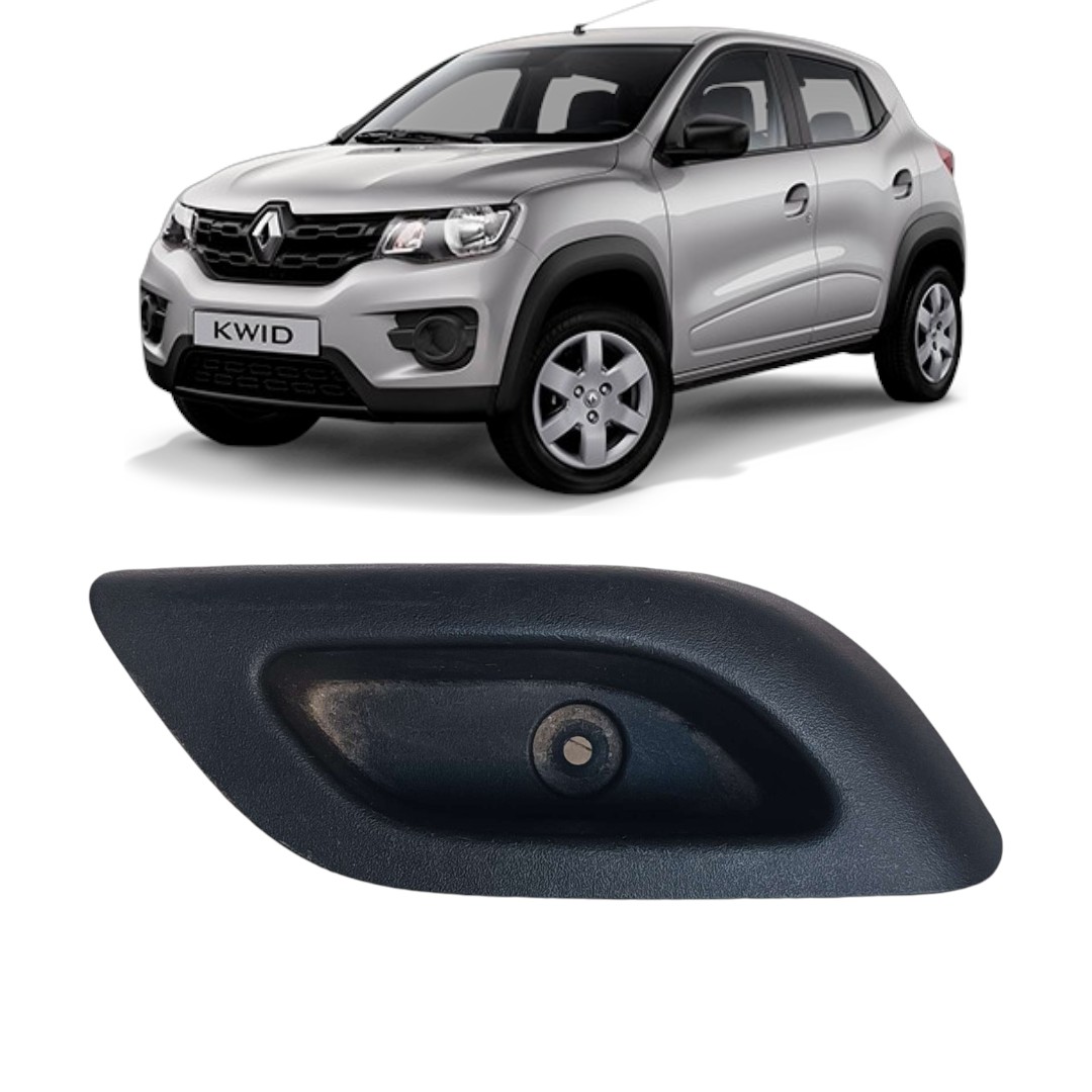 Puxador Interno Porta Direita Renault Kwid 2020 2022 Preto