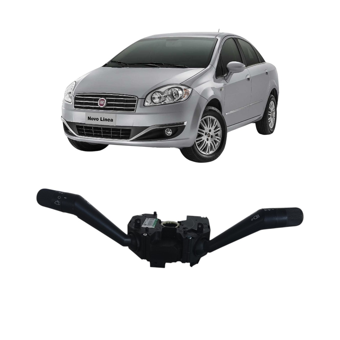 Chave Setas Limpador Fiat Linea 2009 2014
