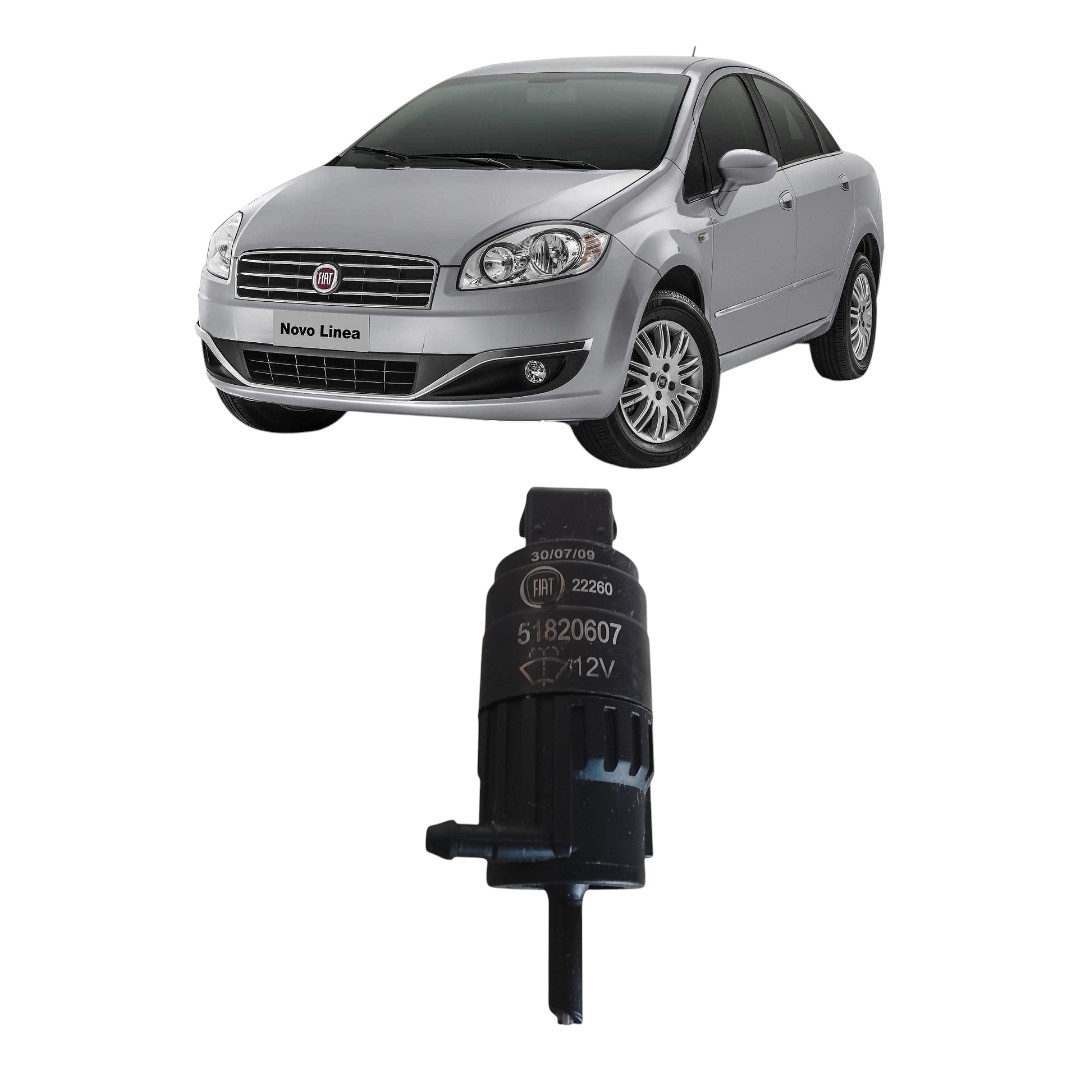 Motor Esguicho Parabrisa Fiat Linea 2009 2016