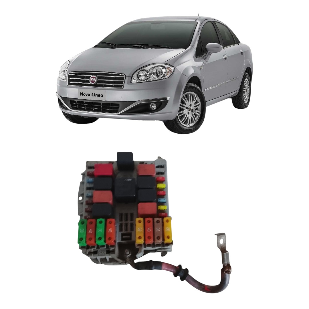 Caixa Fusíveis Fiat Linea 2009 2014