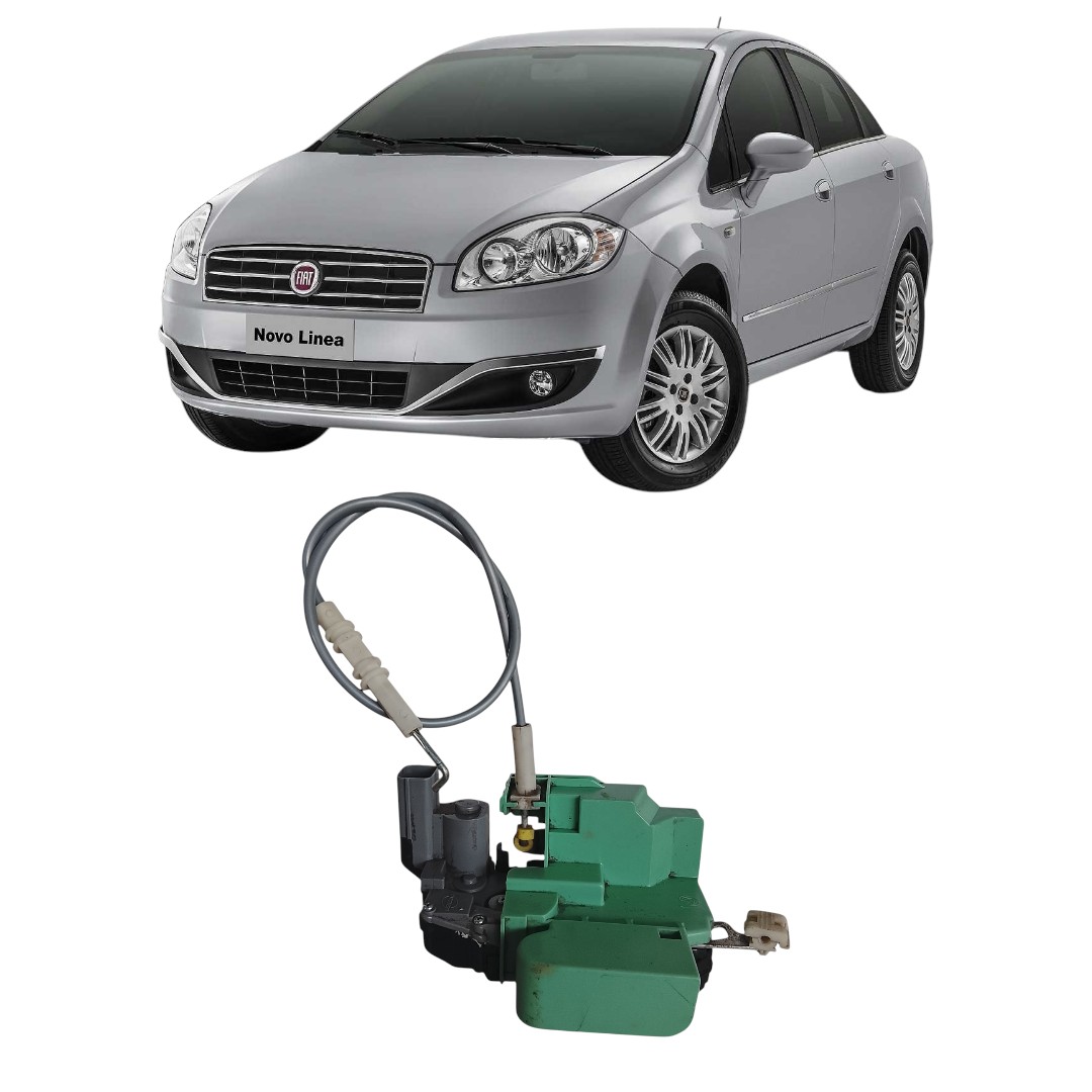 Fechadura Porta Dianteira Esquerda Fiat Linea 2009 2011