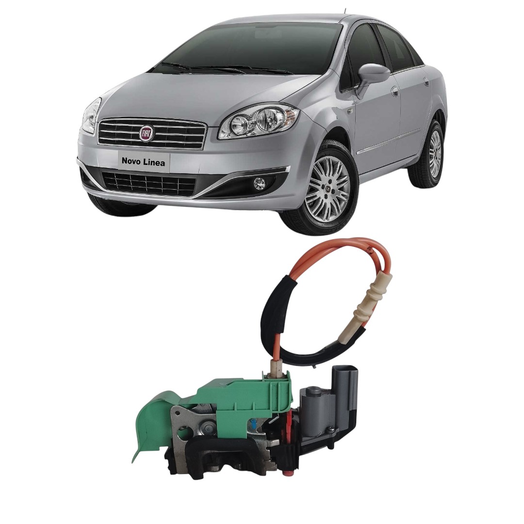 Fechadura Porta Traseira Esquerda Fiat Linea 2009 2011
