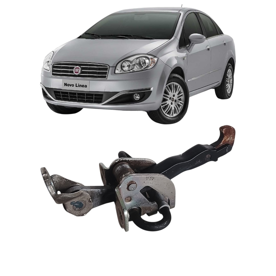 limitador porta traseira esquerda Fiat Linea 2009 2011