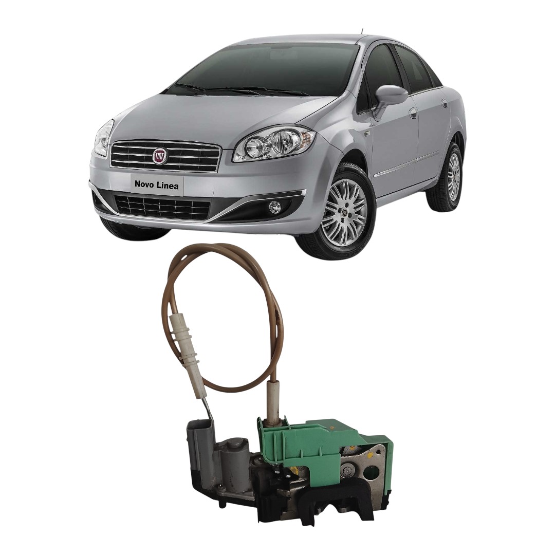 Fechadura Porta Dianteira Direita Fiat Linea 2009 2011