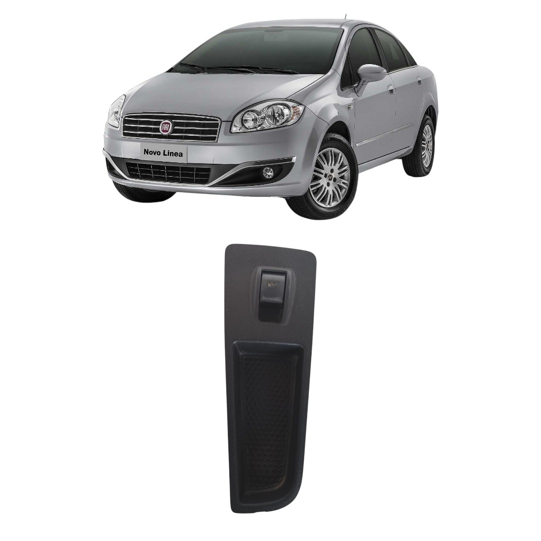 Botão Vidro Elétrico Dianteiro Direito Fiat Linea 2008 2012