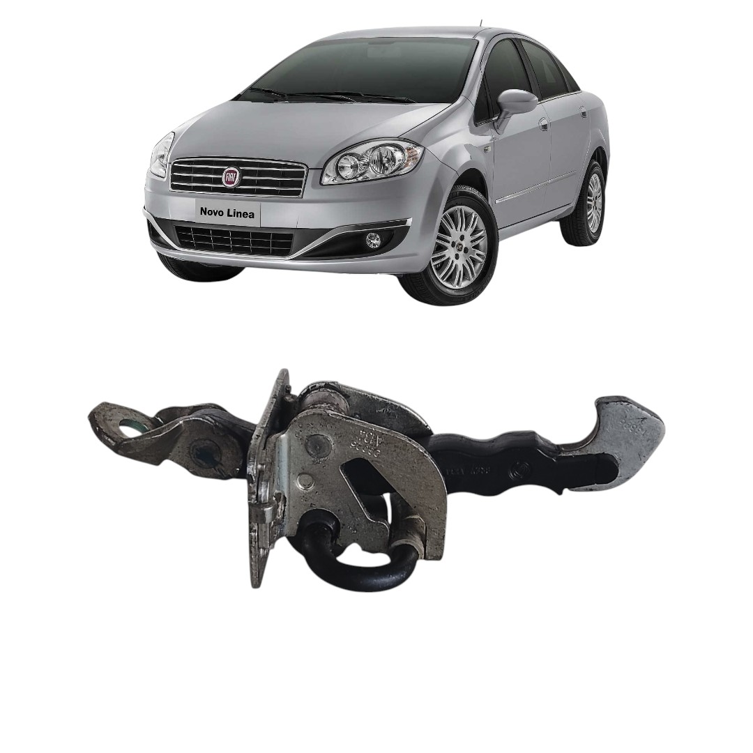 limitador porta dianteira direita Fiat Linea 2009 2016
