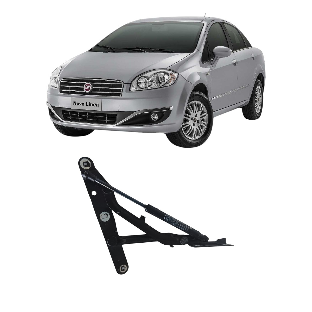 Amortecedor Tampa Traseira Direito Fiat Linea 2008 2010