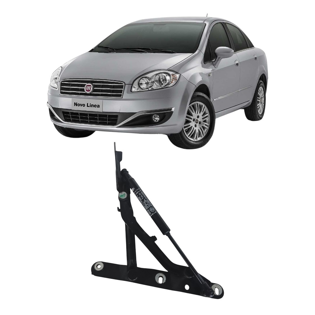Amortecedor Tampa Traseira Esquerdo Fiat Linea 2008 2010