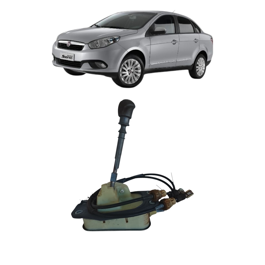 alavanca trambulador câmbio manual Fiat Siena 2013 2014