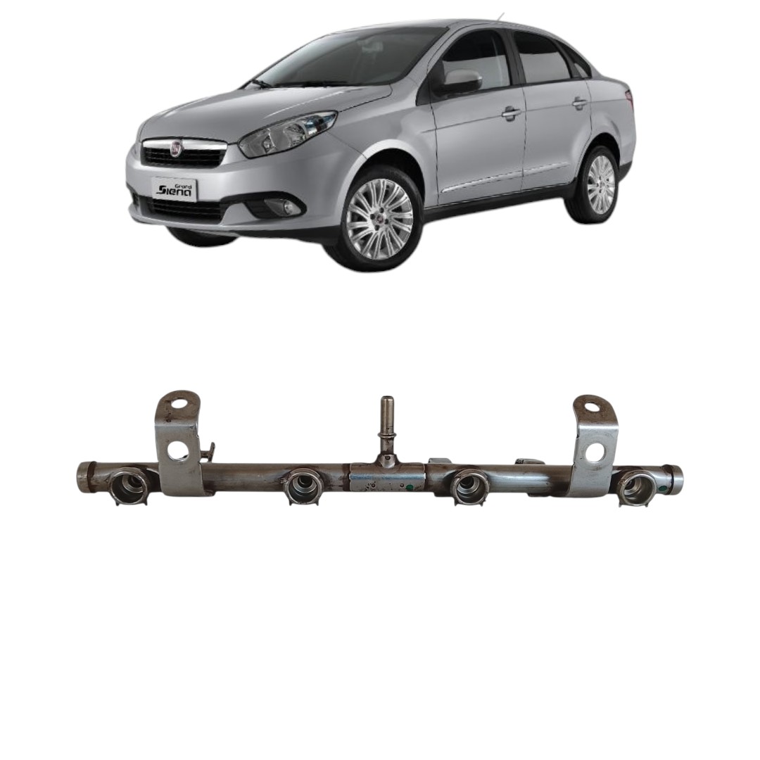 flauta bico injetor Fiat Siena 2009 2015