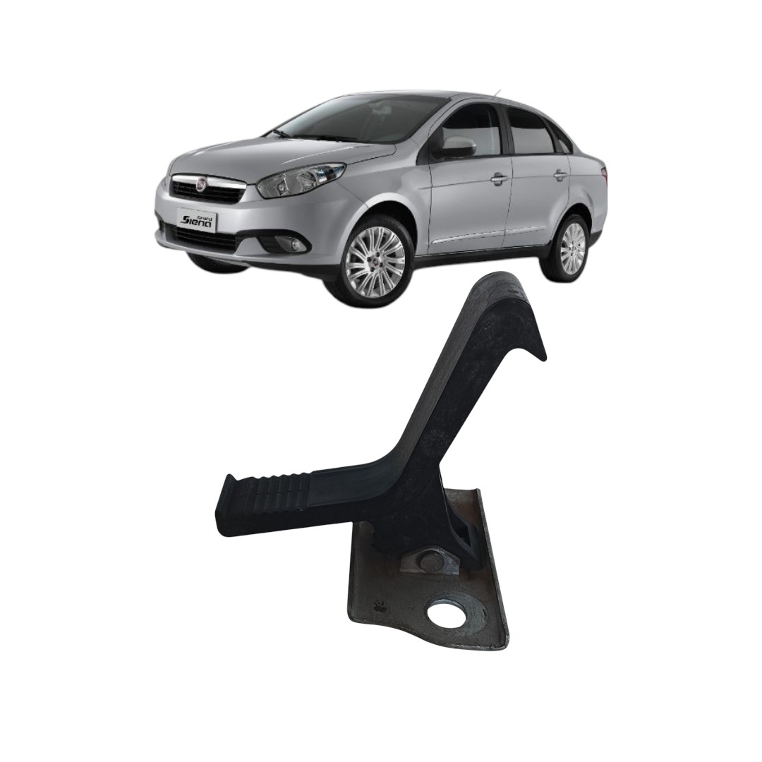 abertura trava capô Fiat Siena 2013 2014