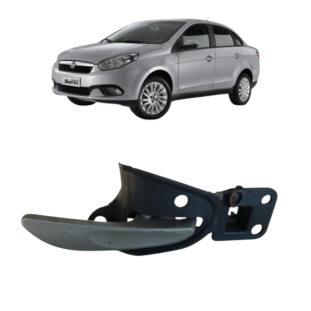 maçaneta Interna traseiro direito Fiat Siena 2012 2021