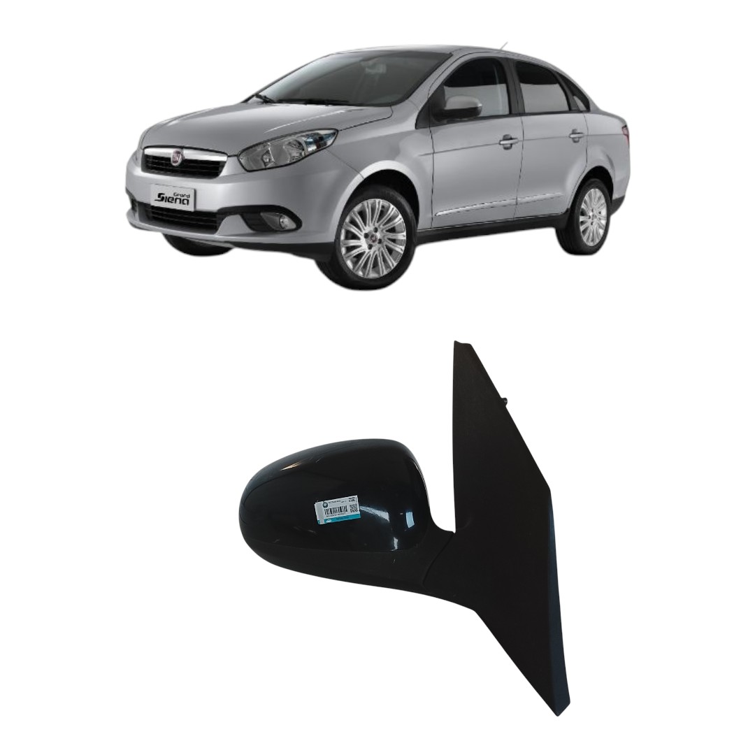 retrovisor direito Fiat Siena 2012 2021