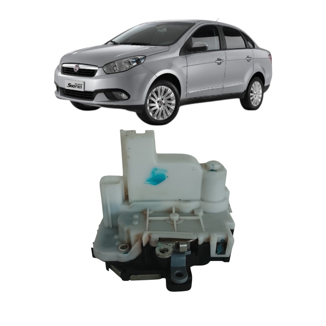 fechadura elétrica dianteiro direito Fiat Siena 2012 2021