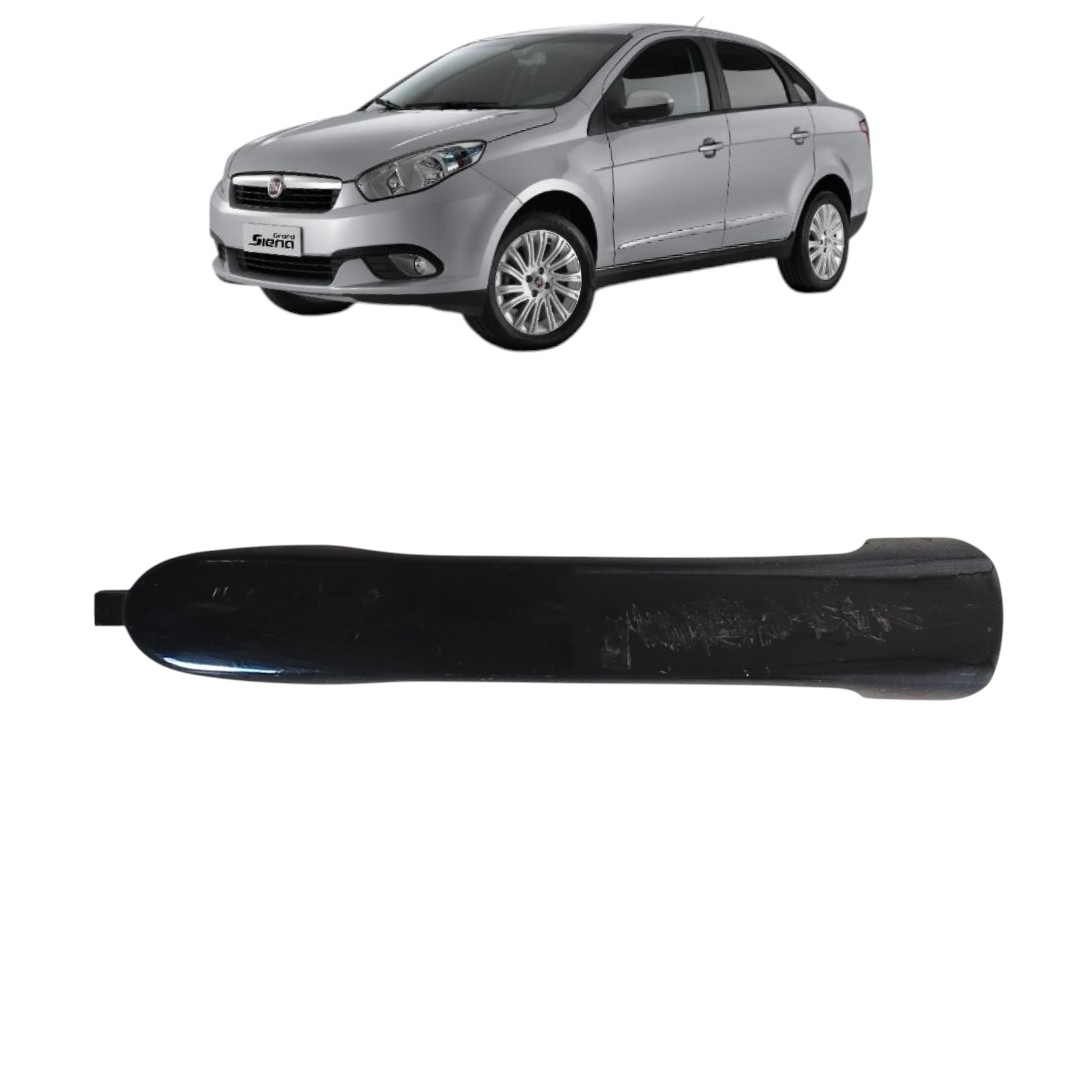 maçaneta externa dianteiro esquerdo Fiat Siena 2013 2014