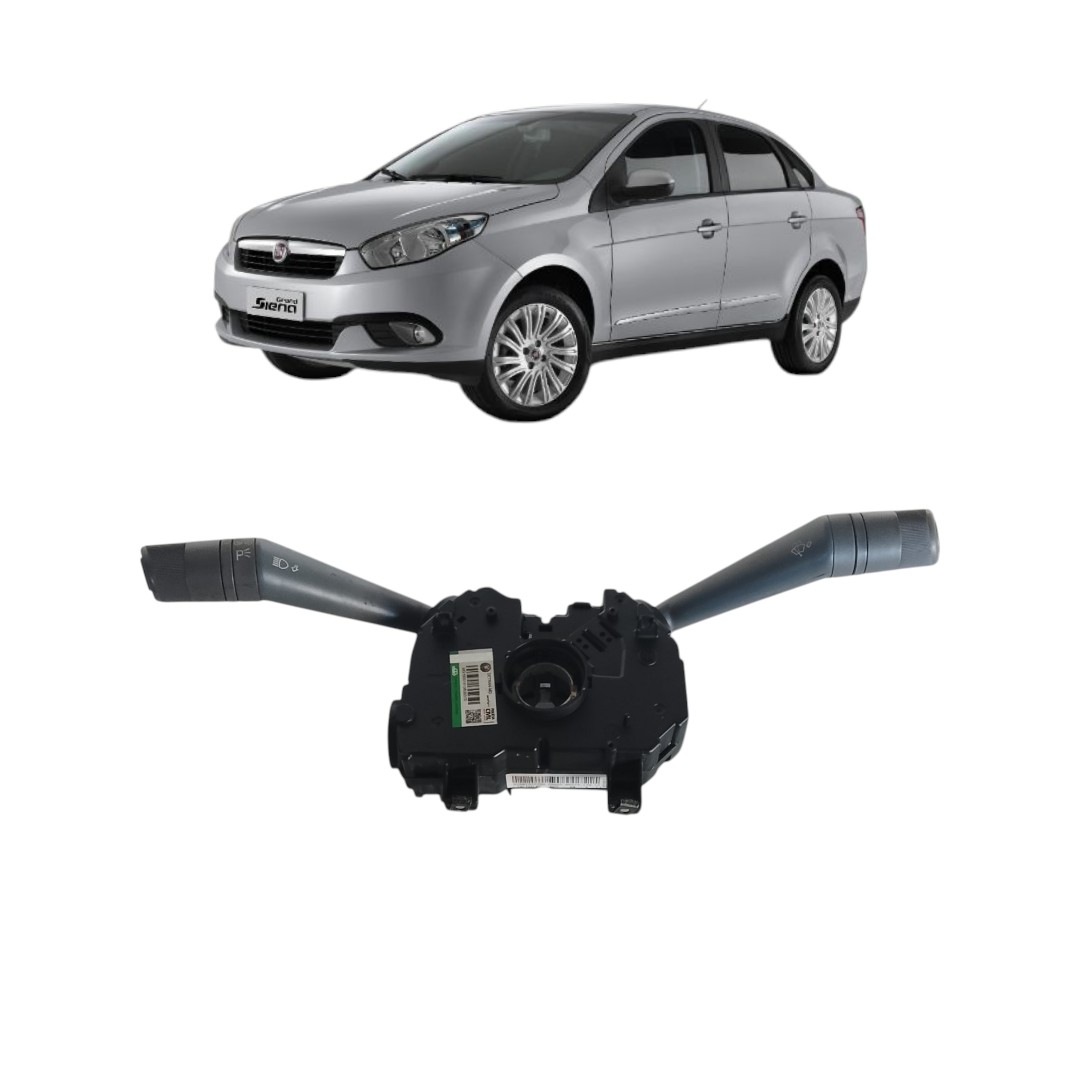 Comando Chave Limpador Setas Fiat Siena Essence 2012 2016