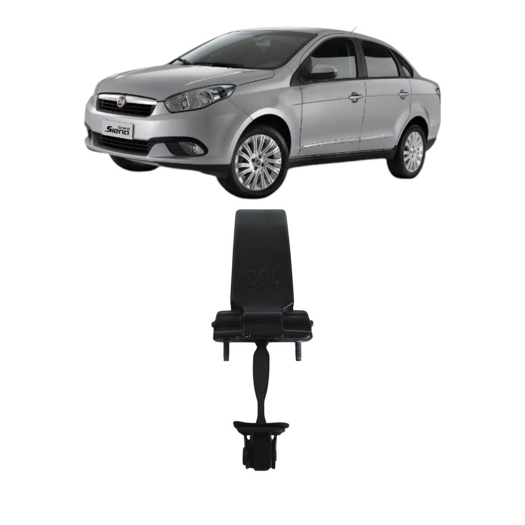 limitador porta traseiro esquerdo Fiat Siena 2013 2014