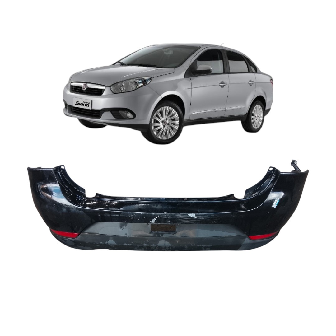 parachoque traseiro Fiat Siena 2013 2014