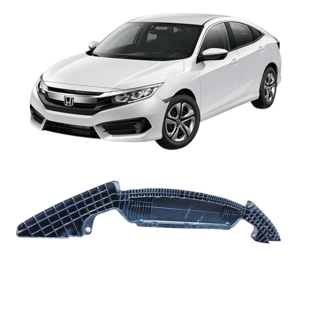 Defletor Inferior Parachoque C/detalhe Honda Civic G10 17/21