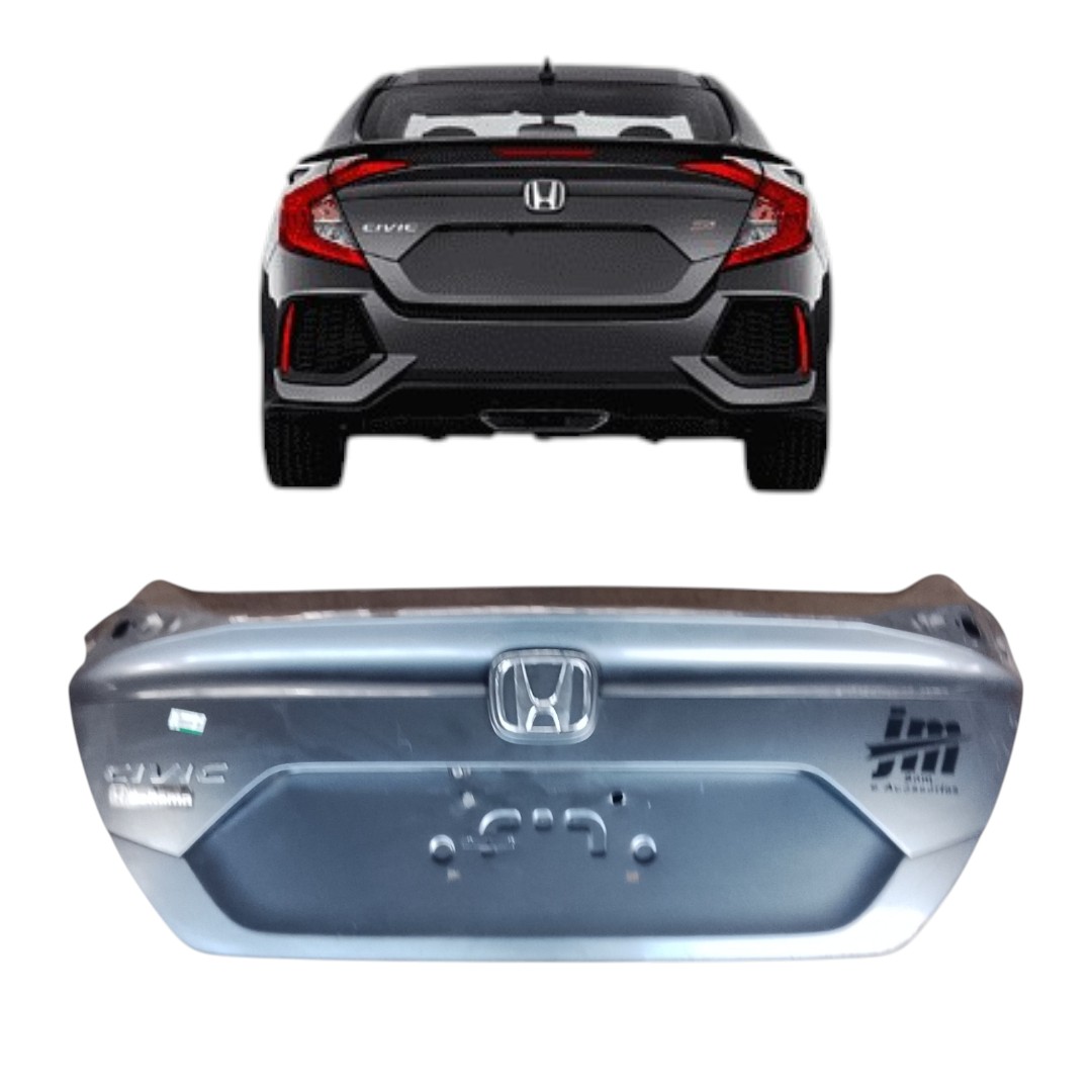 tampa traseira Honda Civic g10 2016 2021