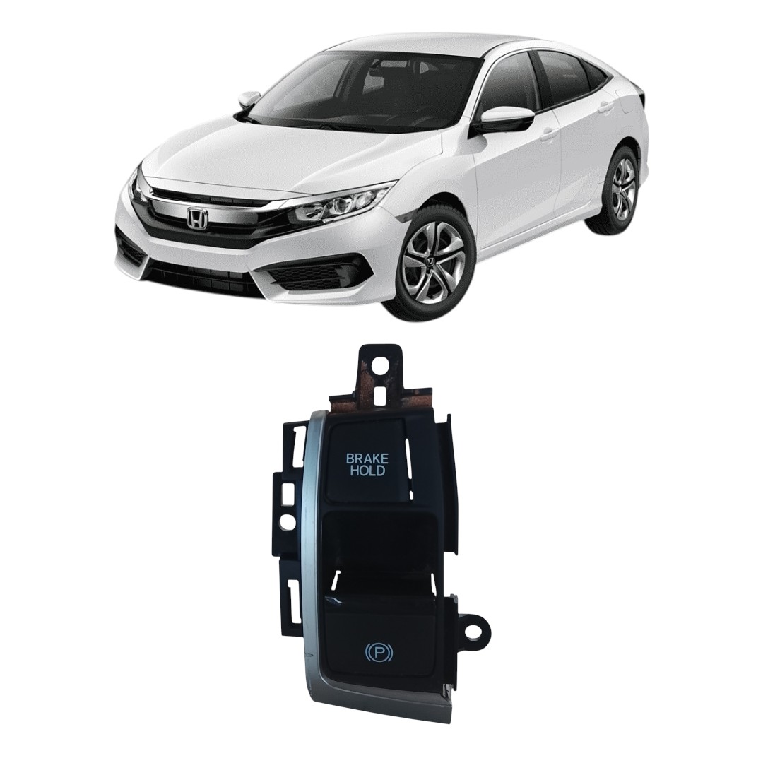 Botão Liberação Freio De Mão Honda Civic G10 2016 2018