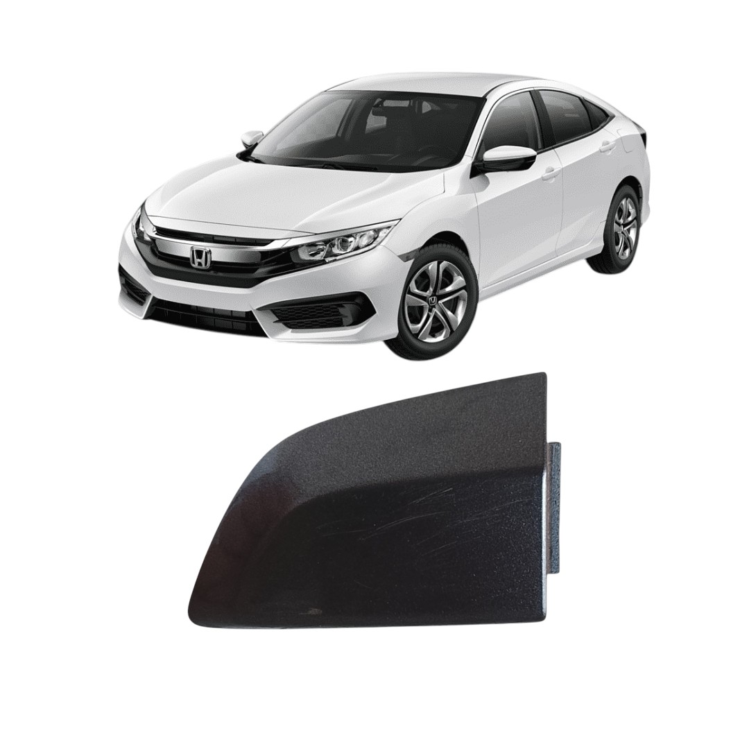 Acabamento Maçaneta Externa Tras Esq Honda Civic G10 17/21 Preto Traseira