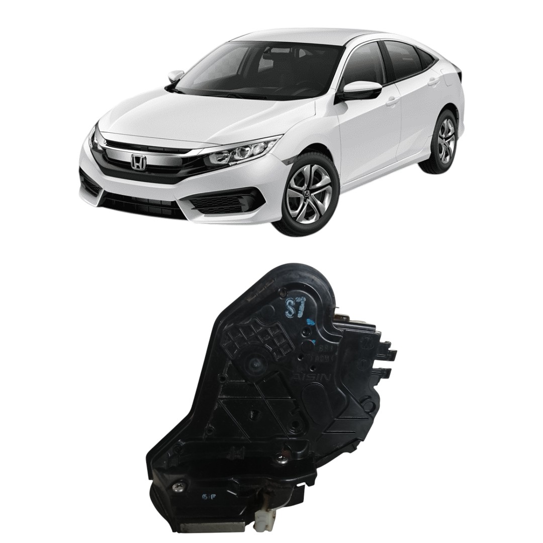 Fechadura Elétrica Porta Tras Direito Honda Civic G10 17/21