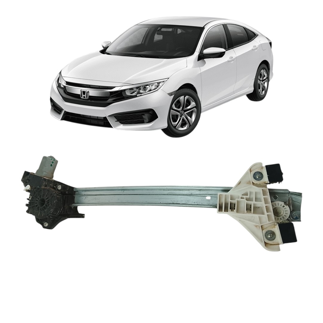 Máquina Vidro Elétrico Tras. Esquerdo Honda Civic G10 17/21