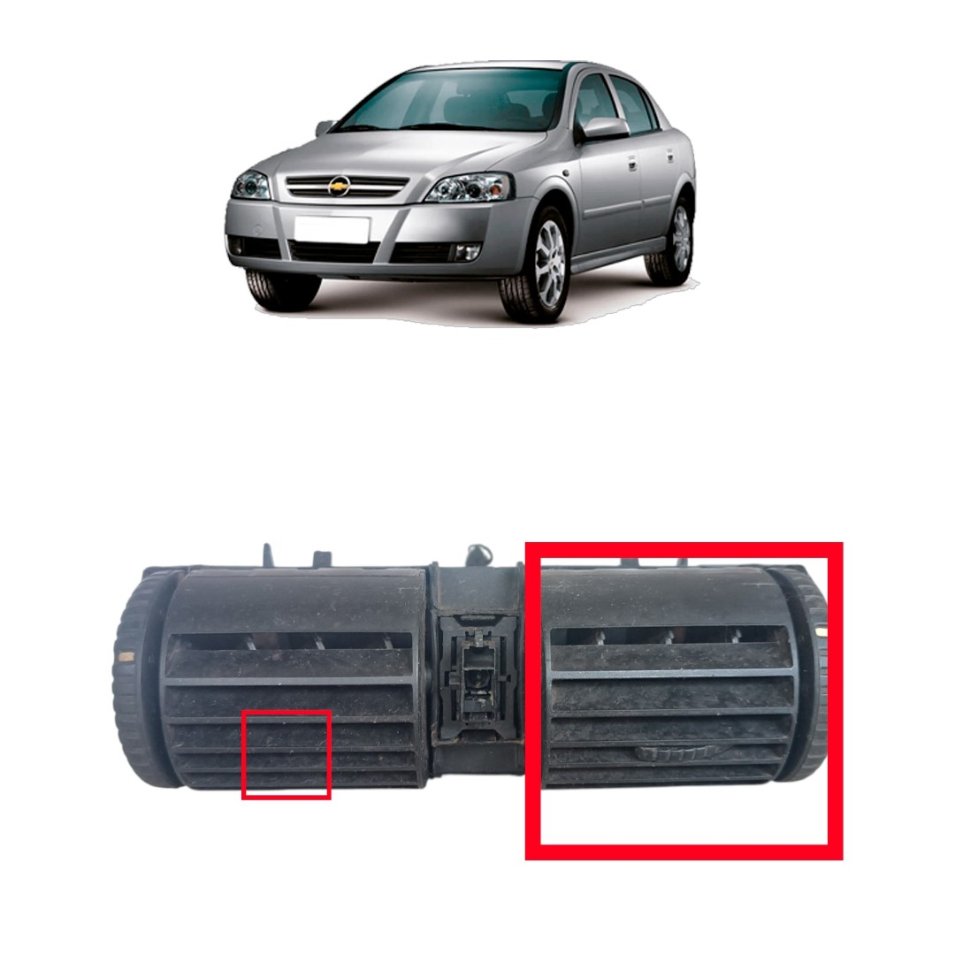 Difusor Ar Painel Central C/Detalhe Chevrolet Astra 03/06