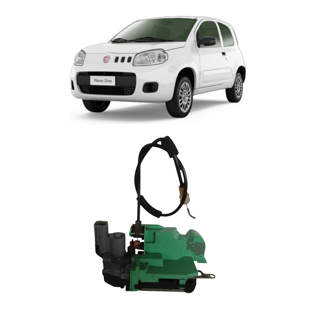 fechadura elétrica traseira esquerda Fiat uno Vivace 2010 2015
