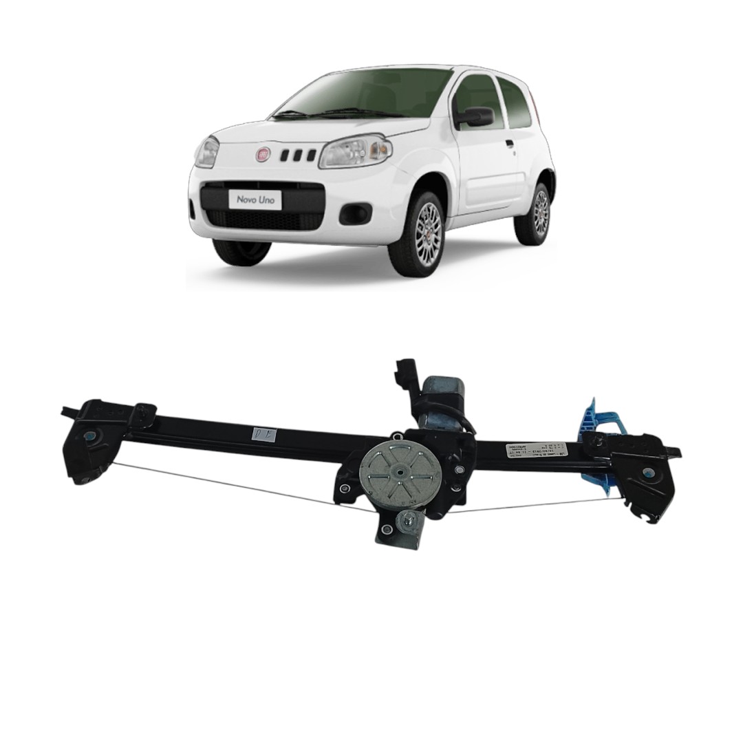 máquina vidro elétrico dianteiro esquerdo Fiat uno Vivace 11/19