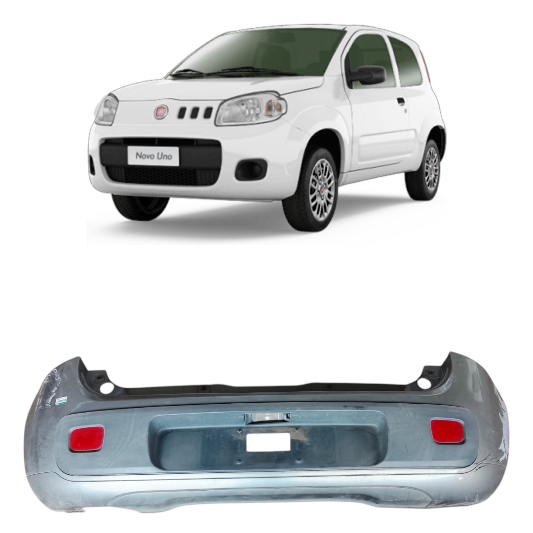 para-choque traseiro c/detalhe Fiat uno Vivace 2013