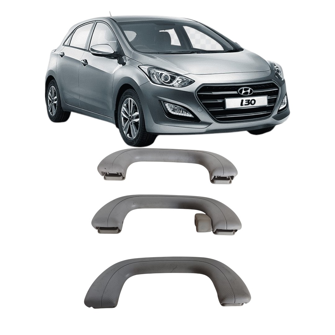 Kit 3 Alça Teto Pqp Hyundai I30 2009 2012
