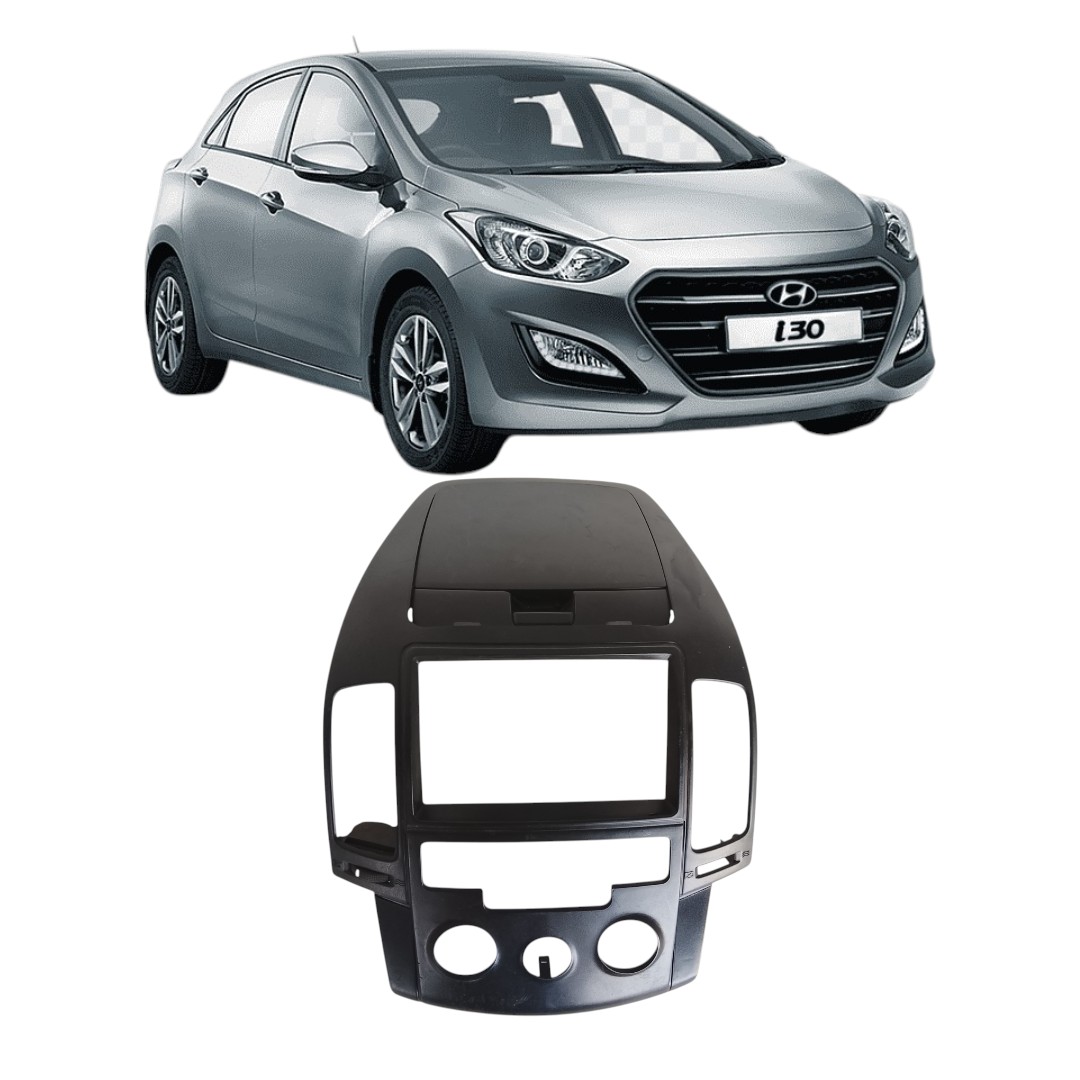 Moldura Painel Central Porta Objetos Hyundai I30 2009 2012